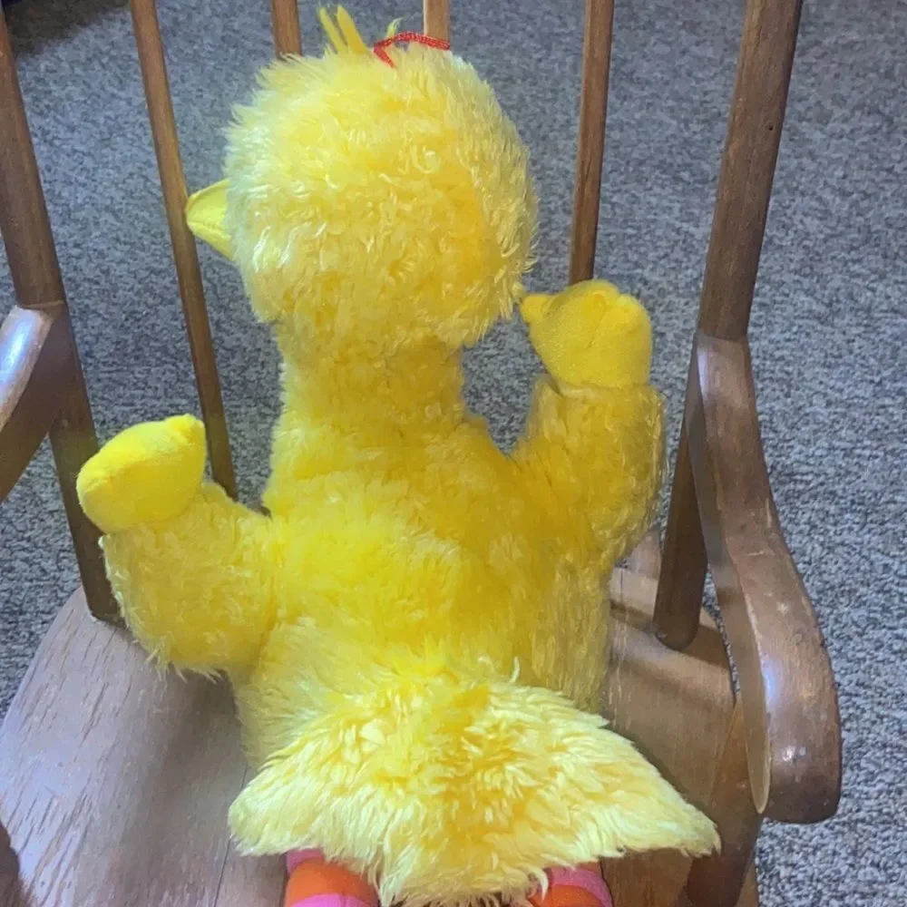 Vintage Big Sesame Street Bird Plush Doll